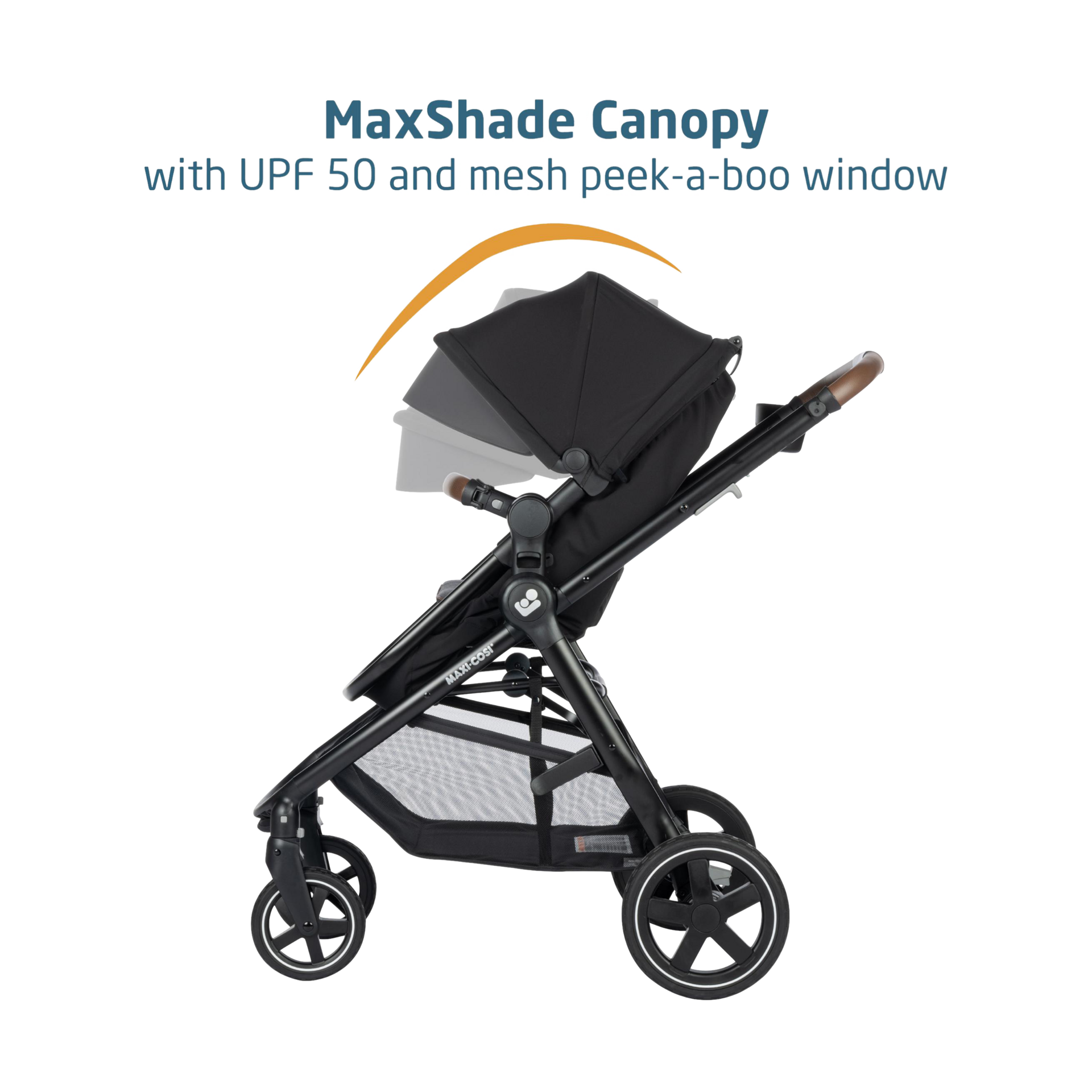 Maxi-Cosi Zelia 2 Luxe 5-in-1 Modular Travel System - New Hope Black.
