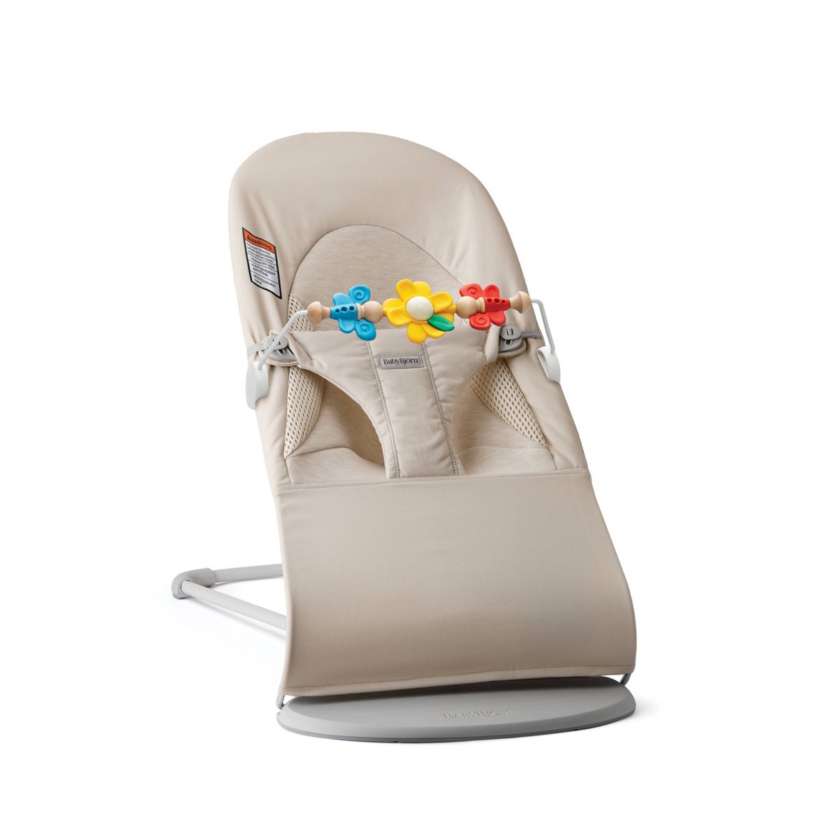 Bouncer Tri-Fabric with Toy Bar.