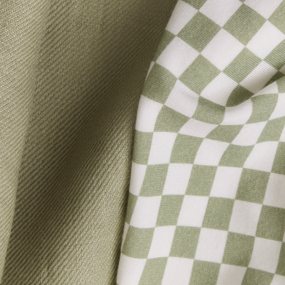 Solly Baby Soft Carrier - Sage Chequer.