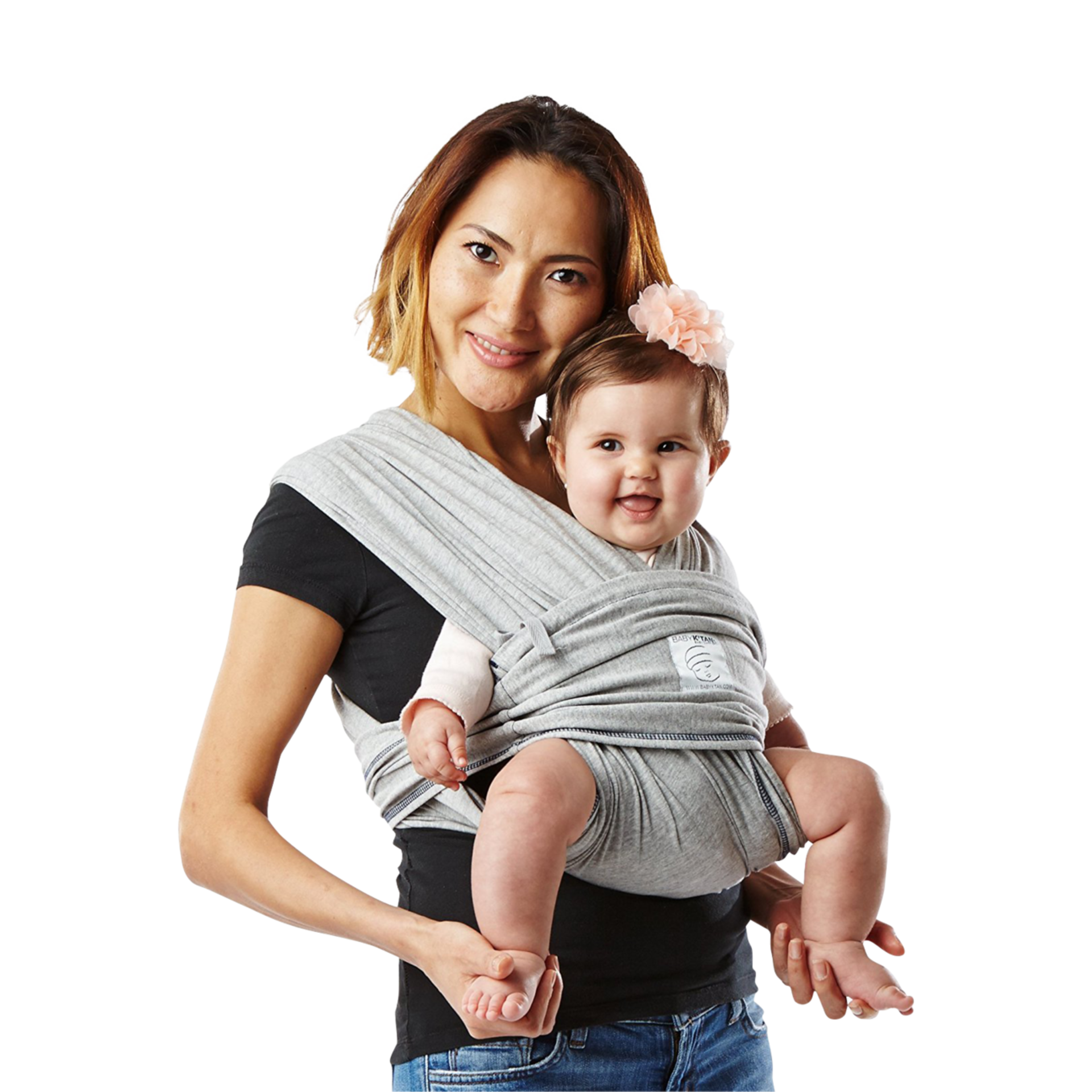 Baby K'tan Original Baby Wrap Carrier Heather Gray, Small Babylist Shop
