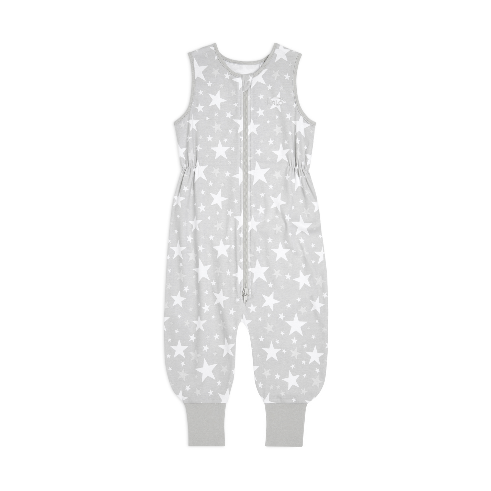 Halo Toddler SleepSack Cotton Transition Swaddle - Grey In The Stars, 12-24 Months.