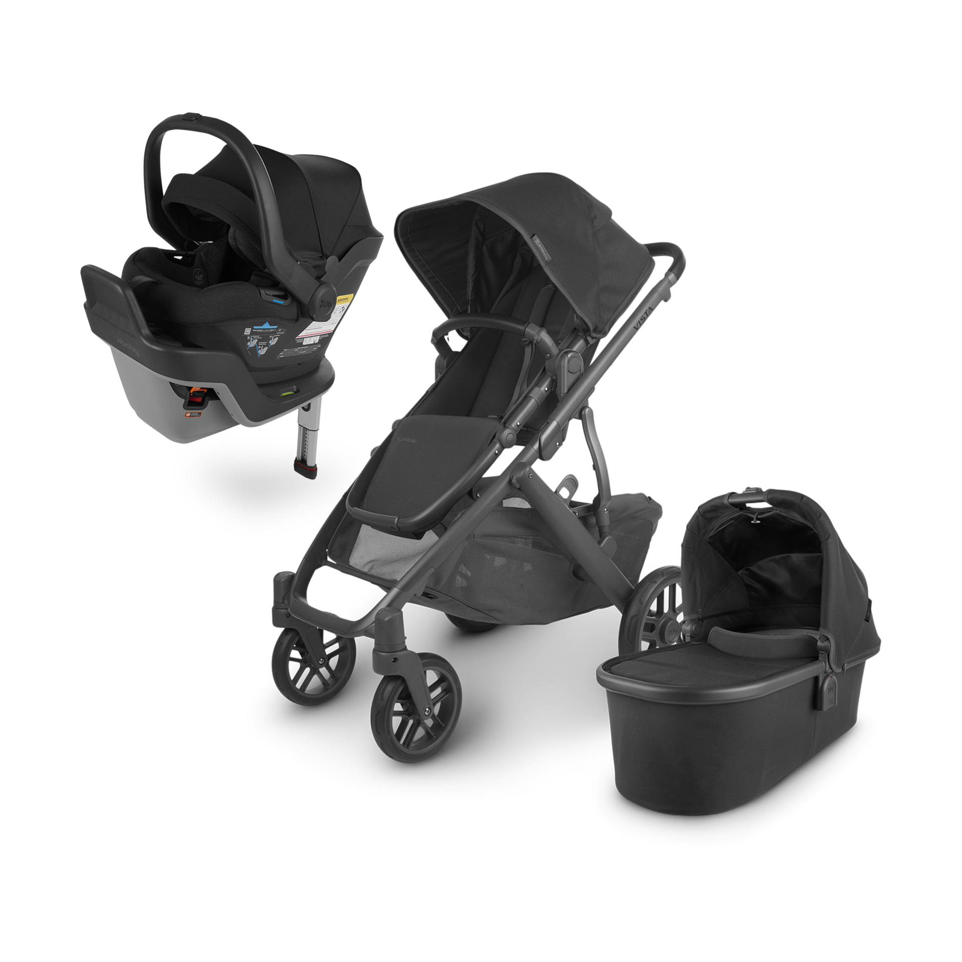 UPPAbaby MESA MAX Infant Car Seat & VISTA V2 Stroller Travel System