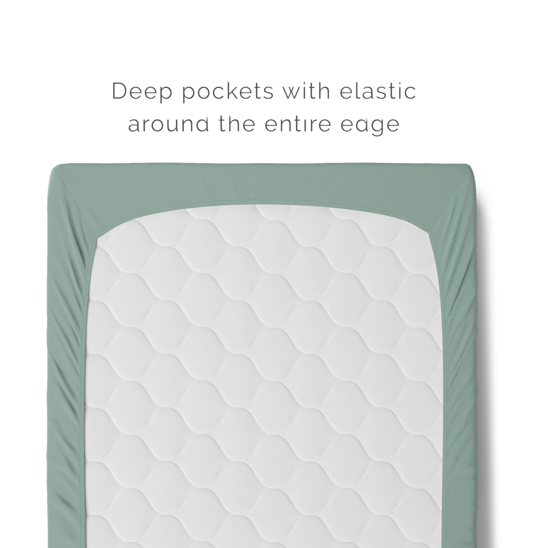 Natemia Organic Cotton Fitted Crib Sheet Lily Pad Babylist Shop