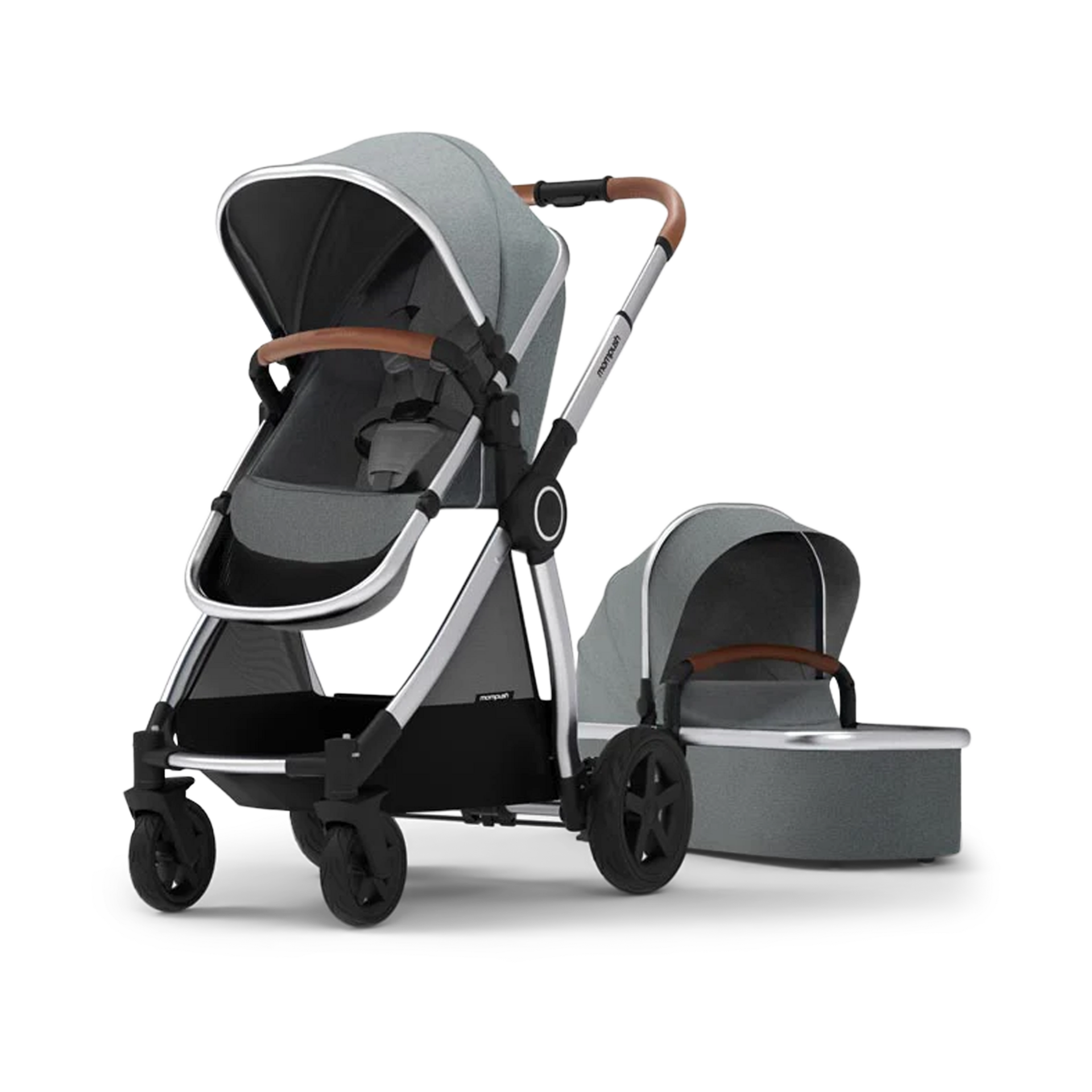 Mompush Ultimate 2 Stroller & Bassinet.