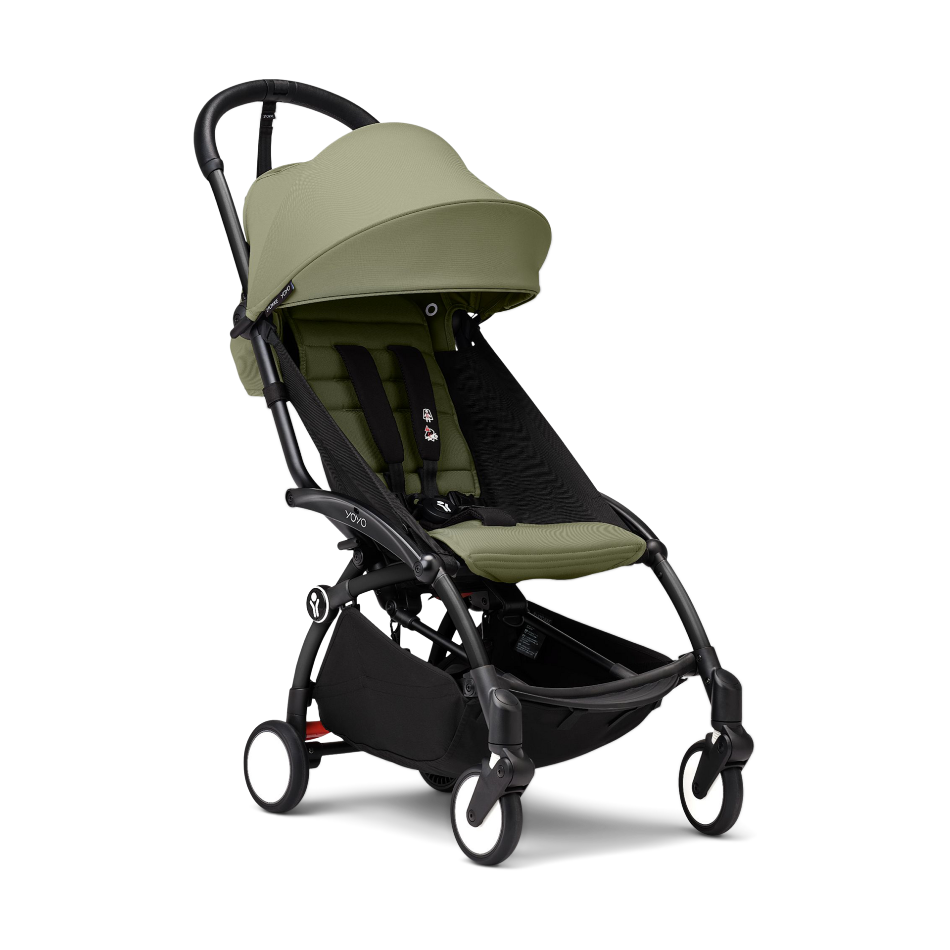 Stokke Yoyo³ Stroller From Newborn To Toddler - Olive.