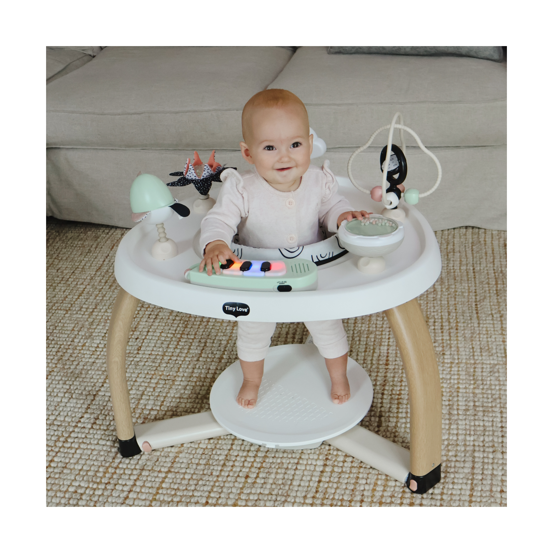 Tiny Love 5-in-1 Stationary Activity Center.