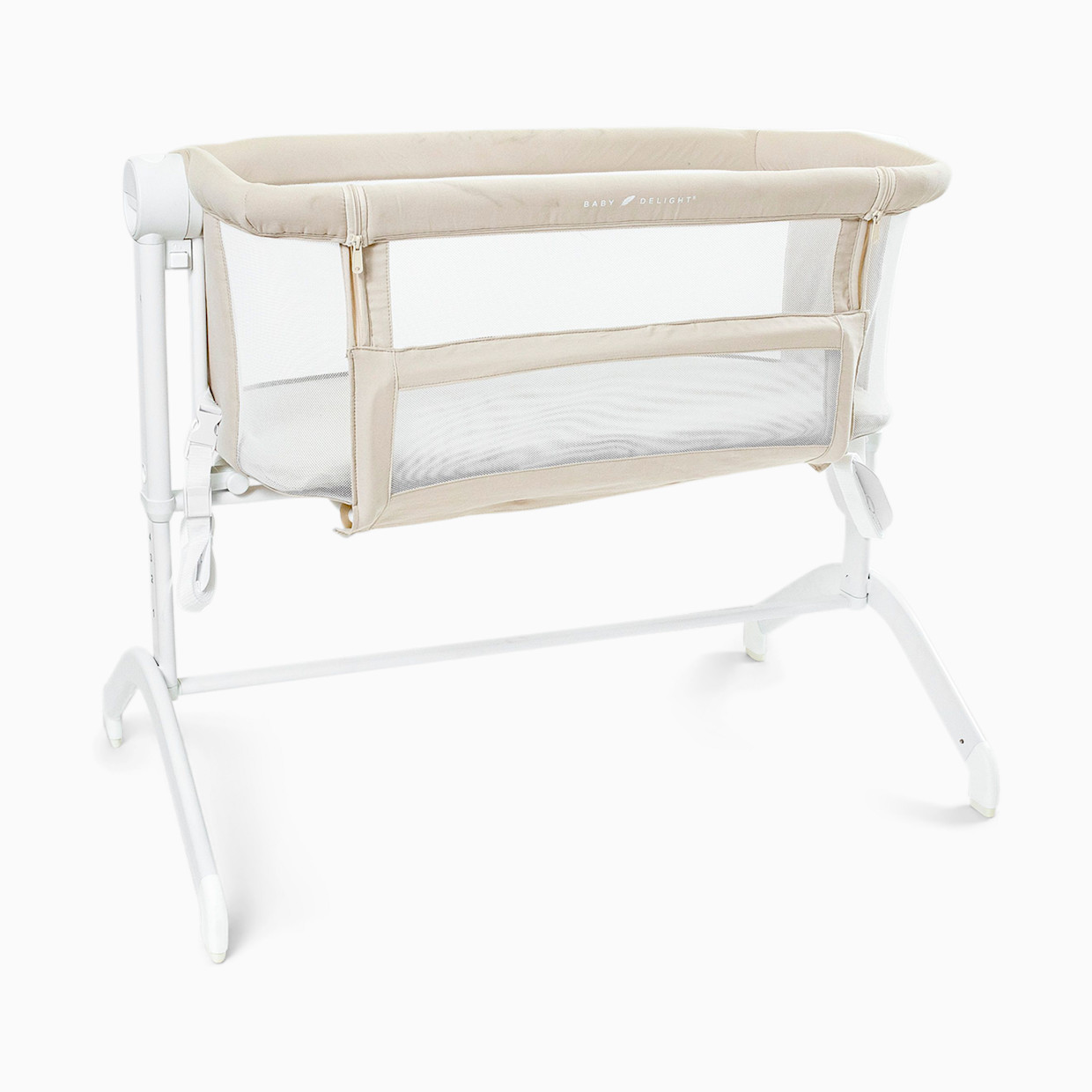 Baby Delight Beside Me Wink Organic Bassinet & Bedside Sleeper - Organic Oat.