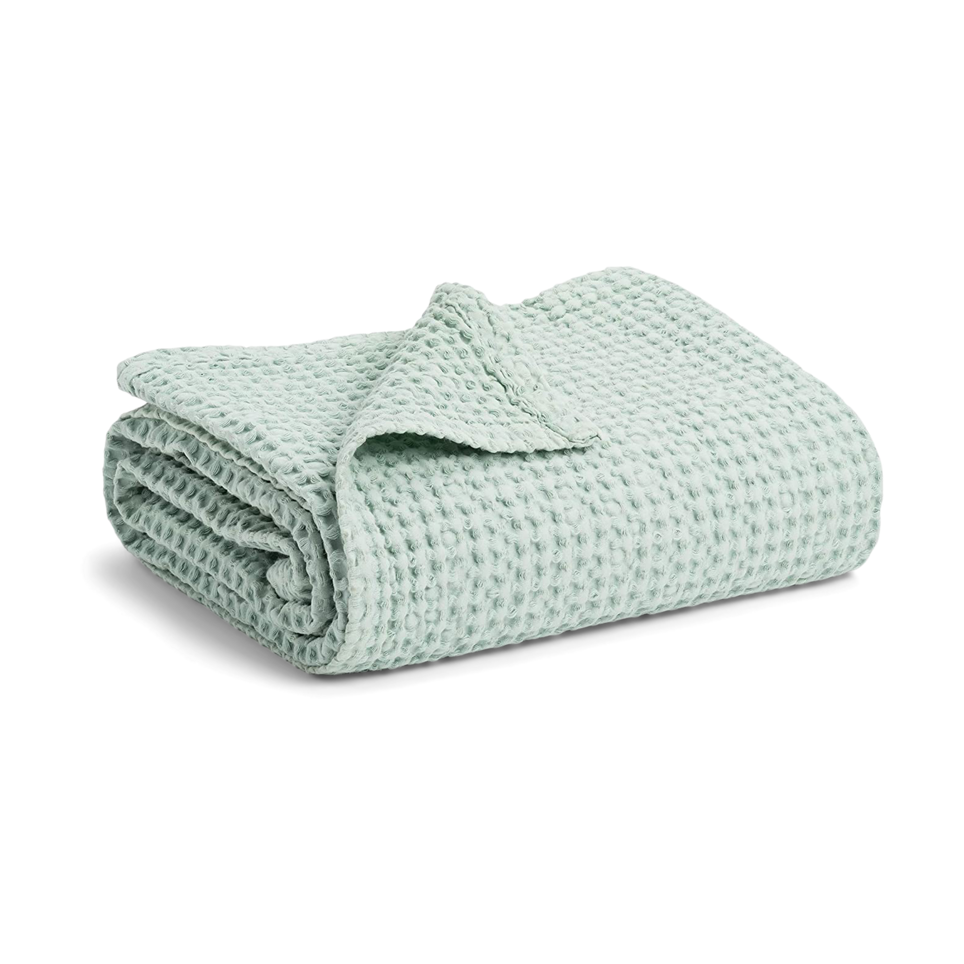 Simka Rose Waffle Blanket.