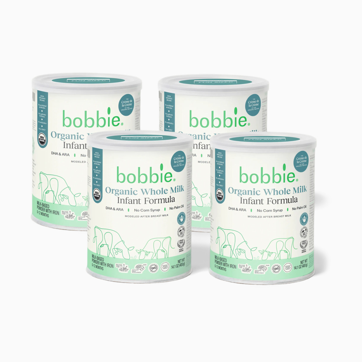 Bobbie Organic Whole Milk Infant Formula - 4.