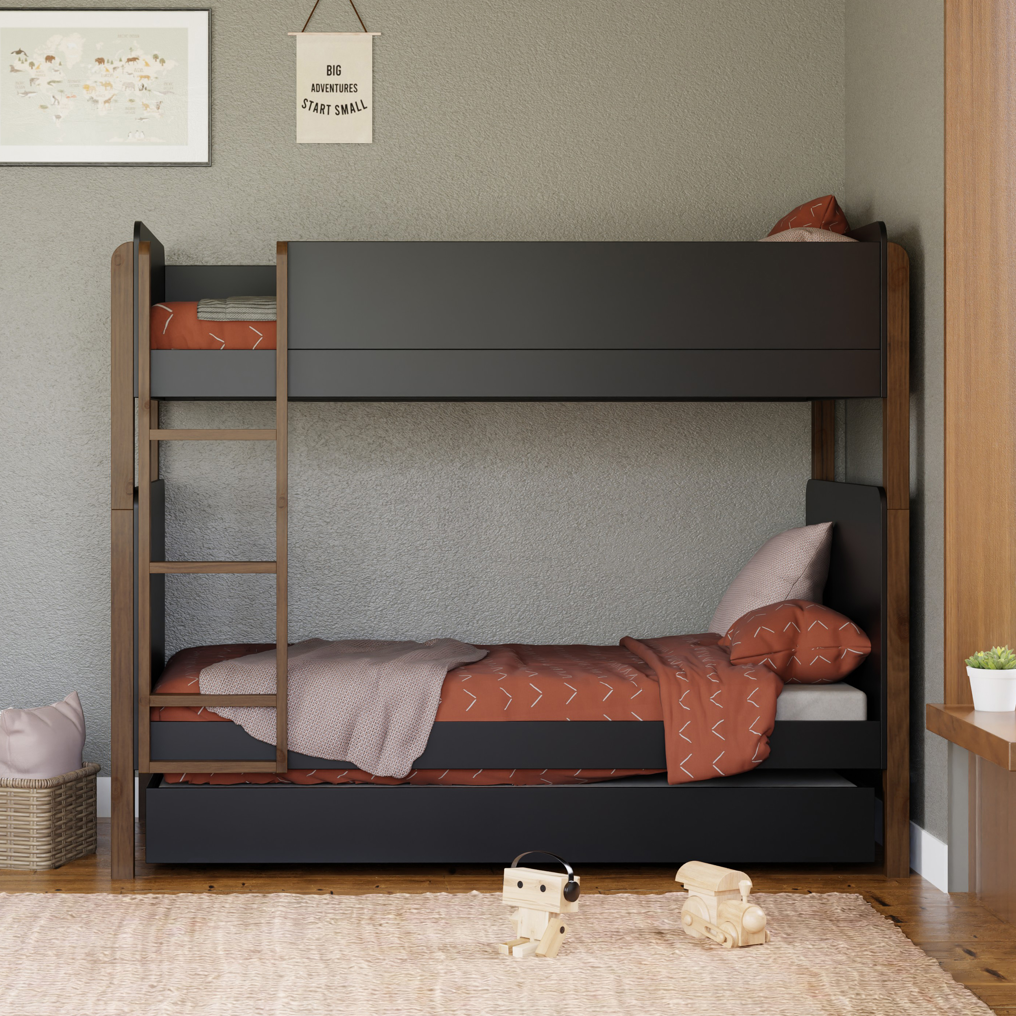 babyletto TipToe Convertible Bunk Bed.