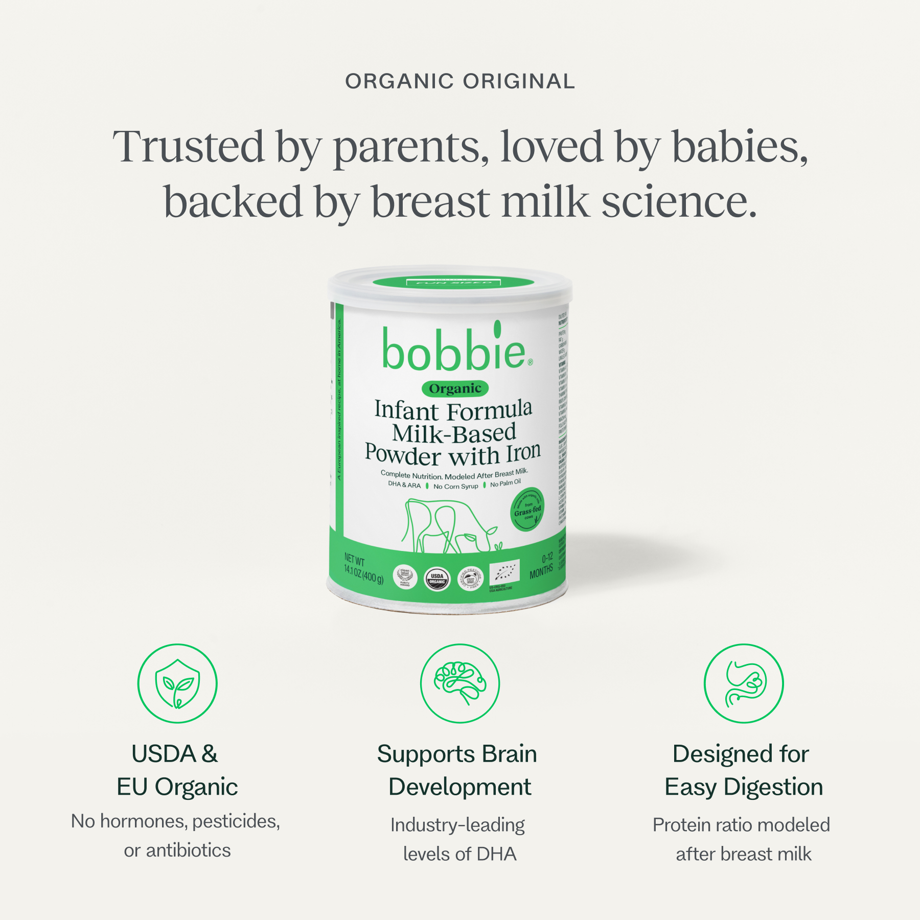 Bobbie Combo Feeding Infant Formula Kit.