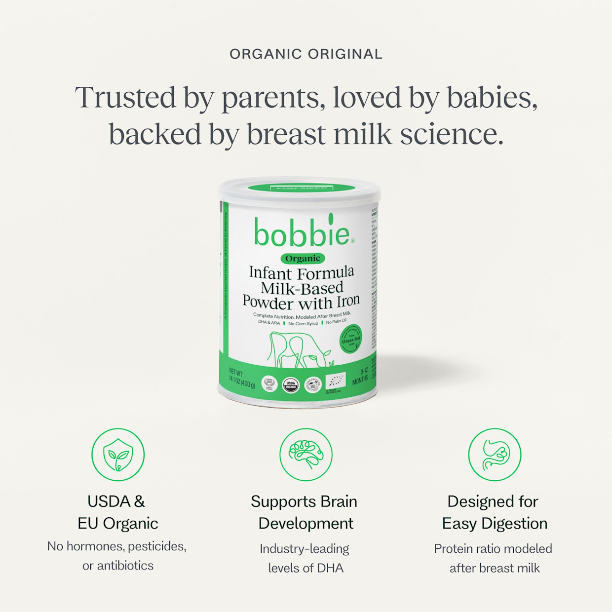 Bobbie Combo Feeding Infant Formula Kit.