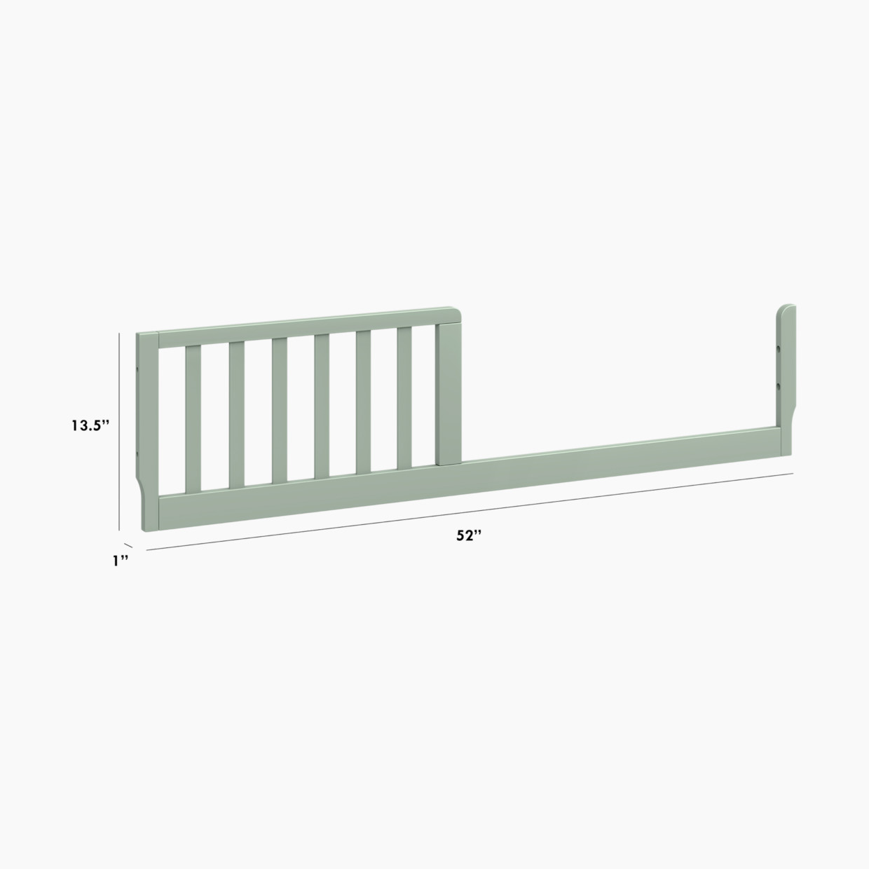 daVinci Toddler Bed Conversion Kit (M3899) - Light Sage.