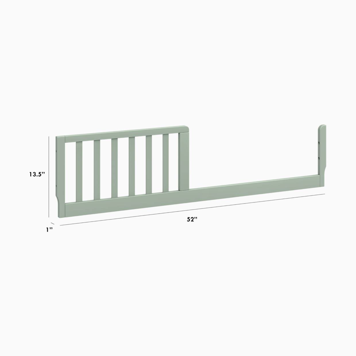 daVinci Toddler Bed Conversion Kit (M3899) - Light Sage.