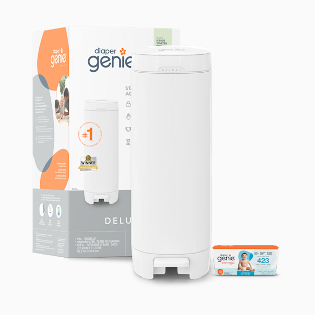 Diaper Genie Deluxe Diaper Pail.