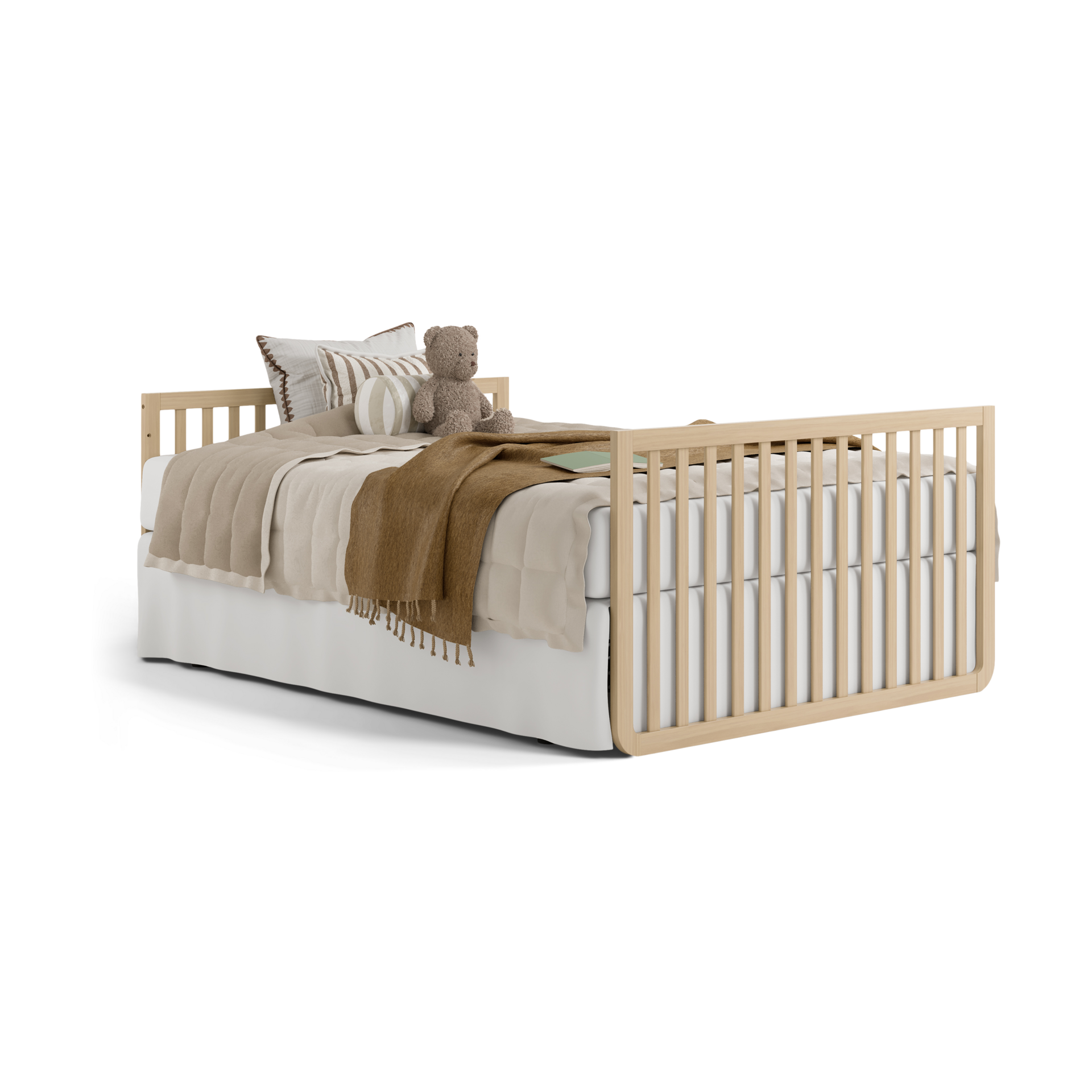 Storkcraft Amalfi Deluxe 5-in-1 Convertible Crib - Driftwood.