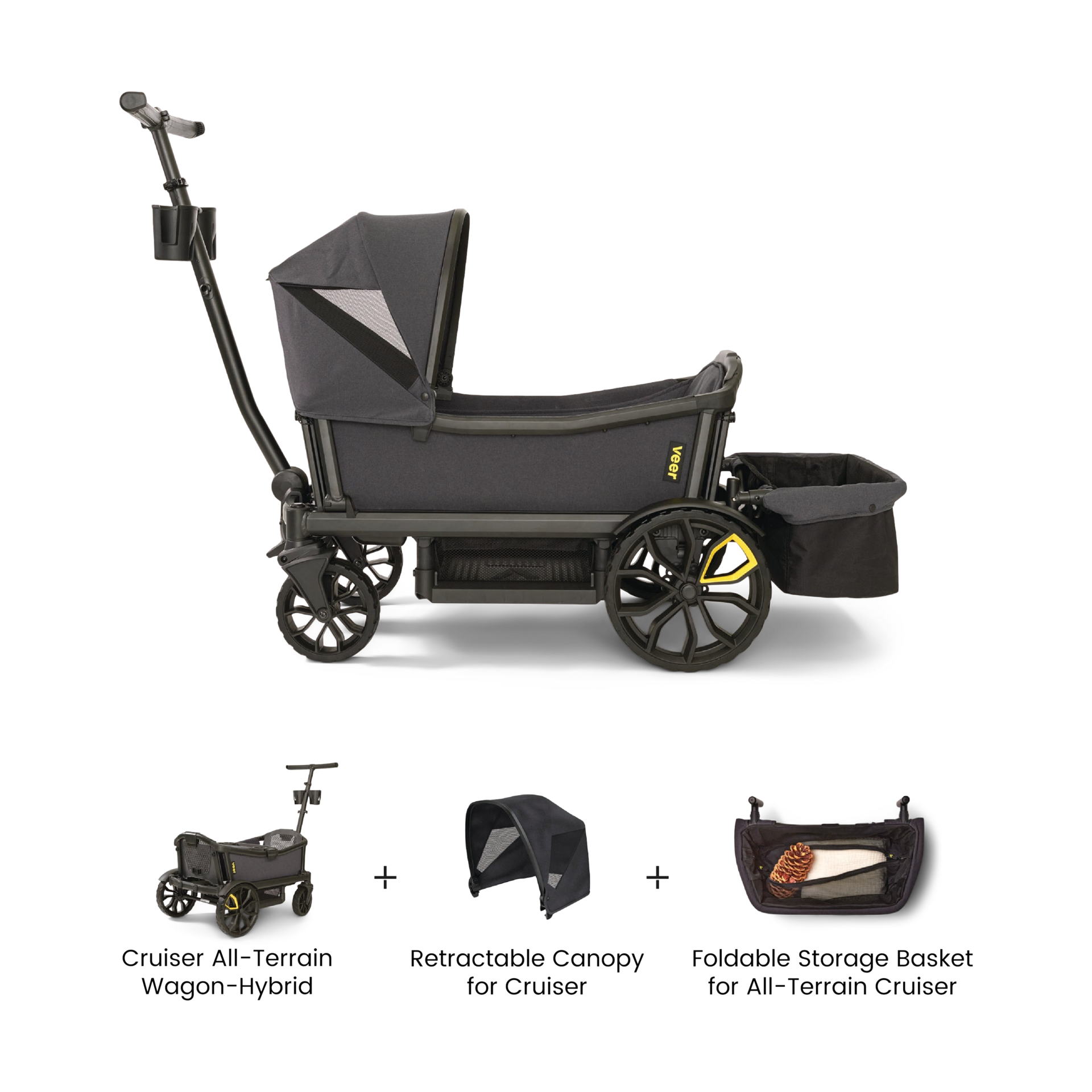 Veer Cruiser All-Terrain Wagon-Hybrid Essentials Bundle.