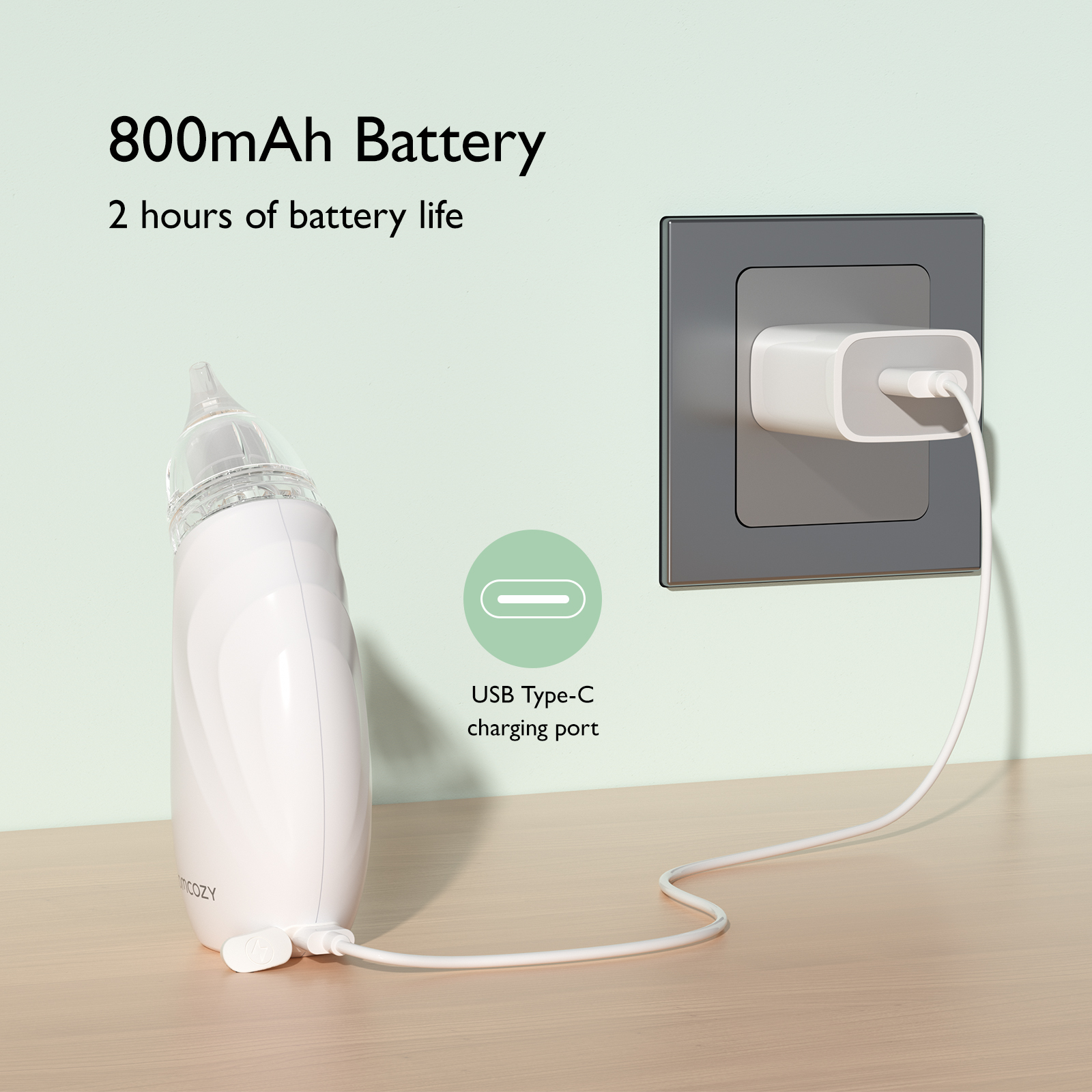 Momcozy Electric Nasal Aspirator.