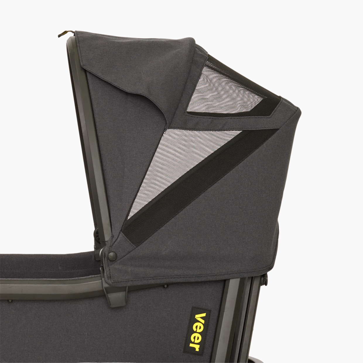 Veer Cruiser Wagon Retractable Canopy XL - Heather Grey.