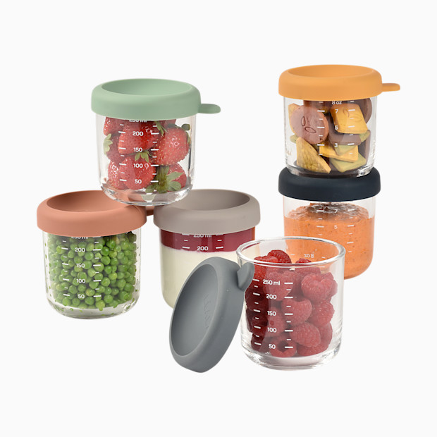 Beaba Glass Baby Food Jars.