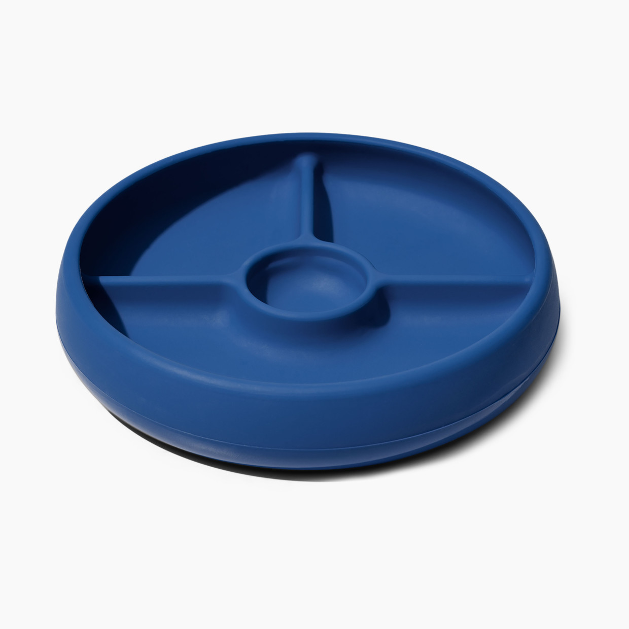 OXO Tot Silicone Divided Plate - Navy.