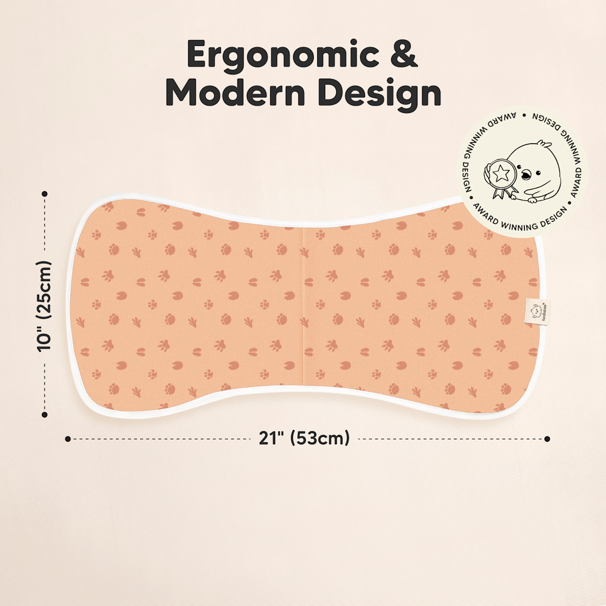 KeaBabies Urban Burp Cloths (5 Pack) - Wilderness.