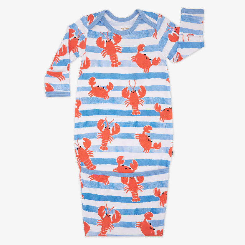 Crustacean Crew Infant Gown.