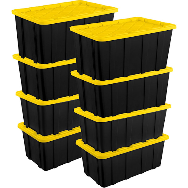 Industrial Tote, 8-Pack.