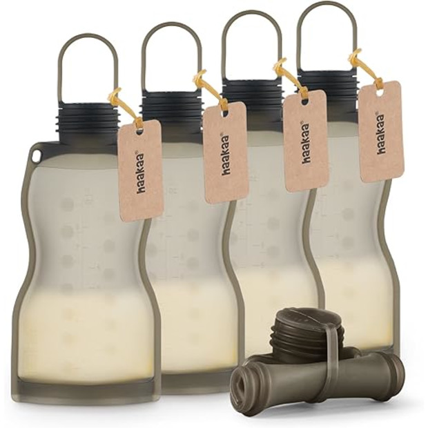 haakaa Silicone Breast Milk Storage Bag.