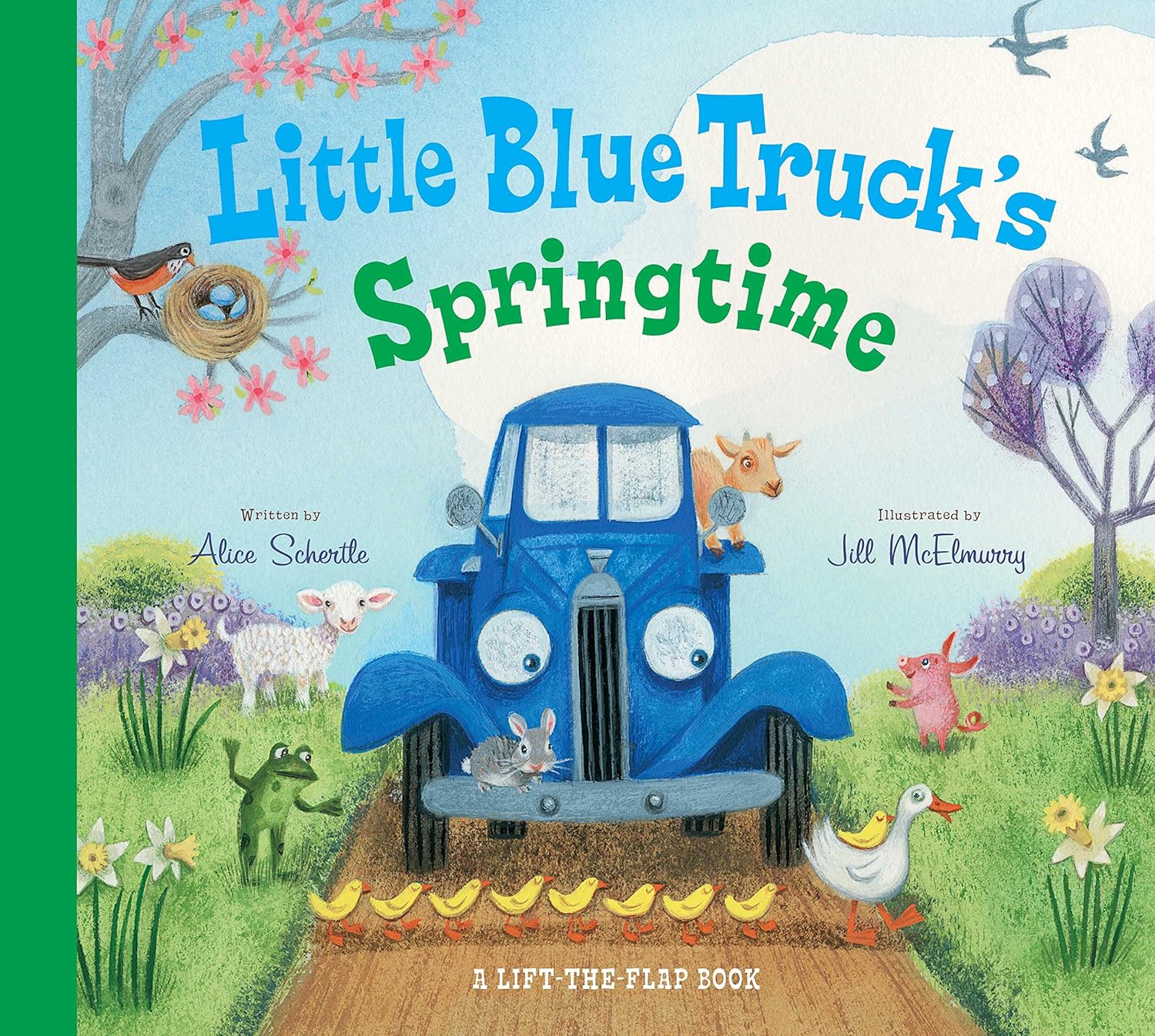 Little Blue Truck's Springtime: An Easter And Springtime Book.