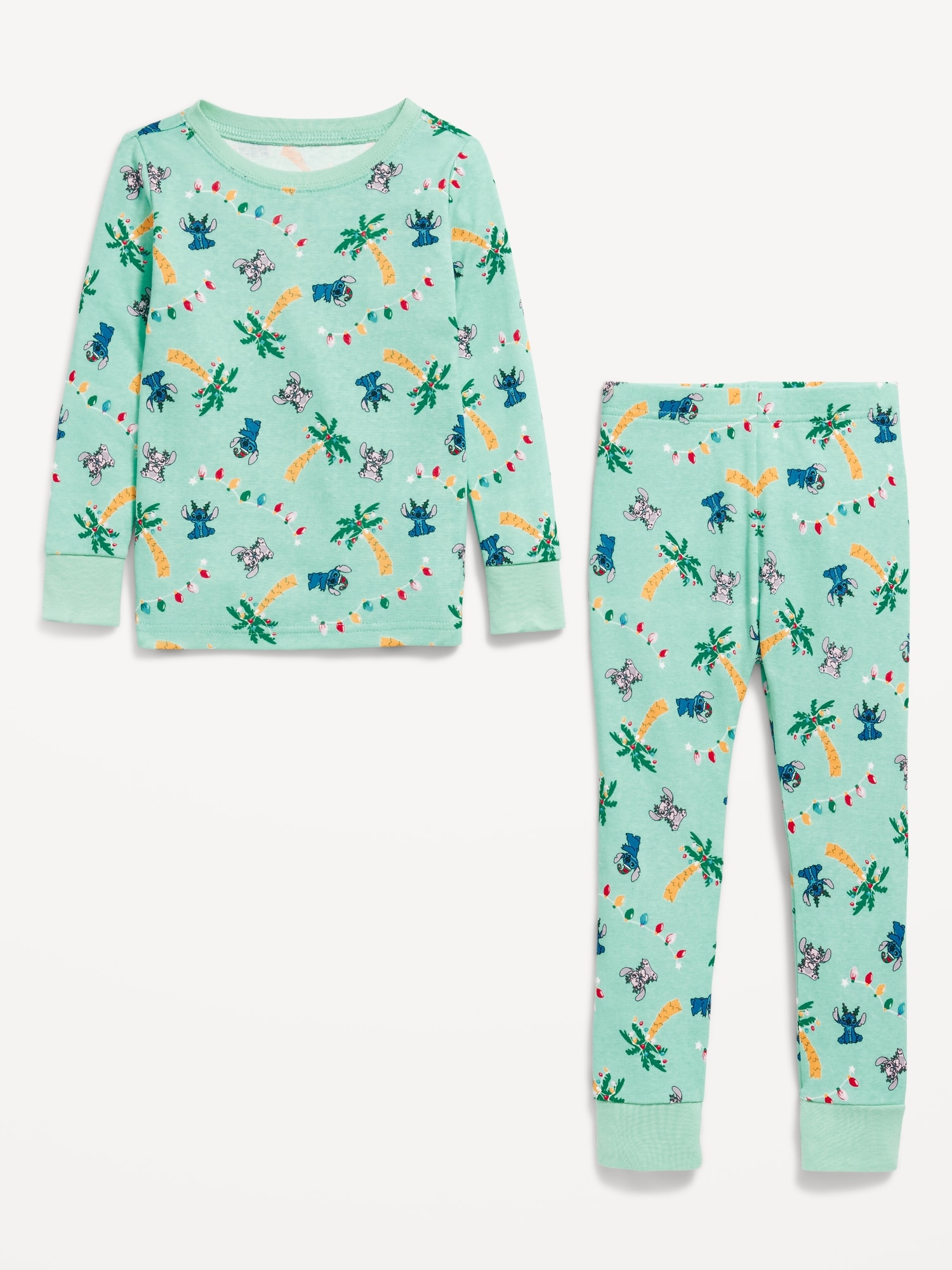 Blue Stitch Matching Family Pajamas.