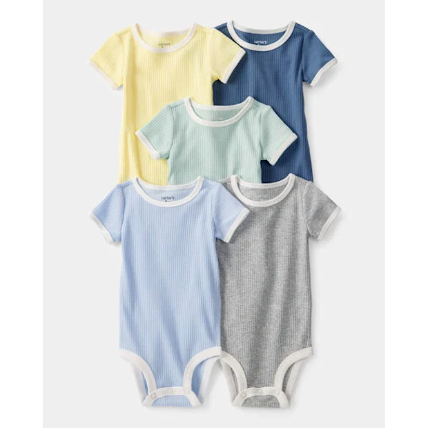 Carter's 5-Pack Multipack Bodysuits.