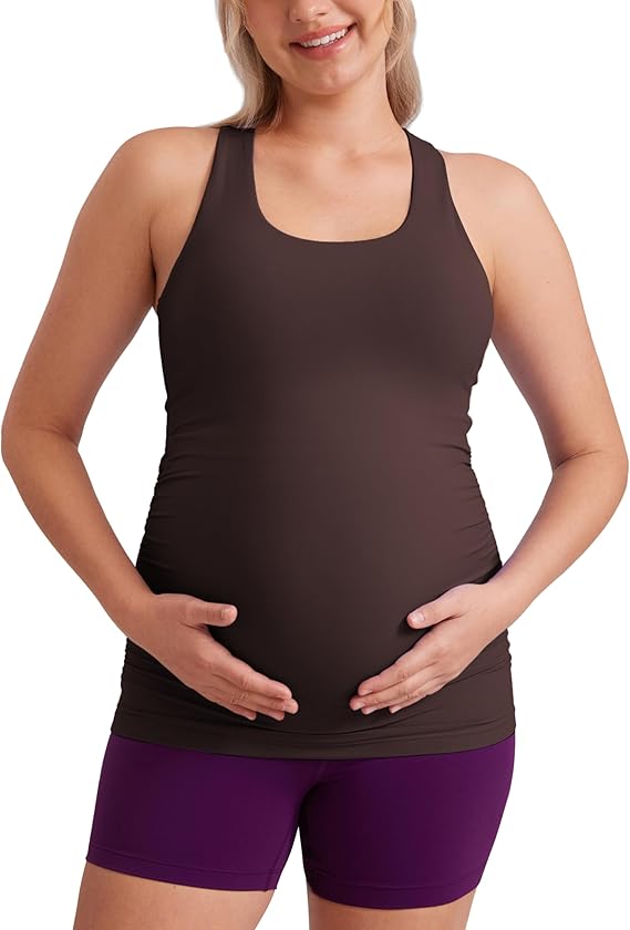 Butterluxe Maternity Racerback Tank Tops.