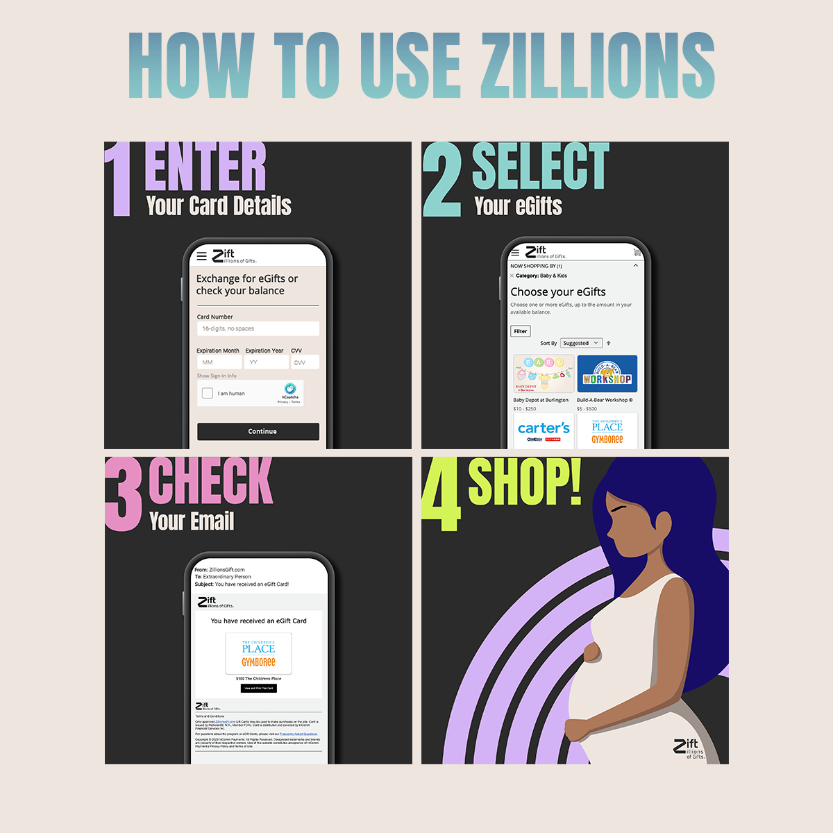 The Gift Card Shop Zillions eGift Card 200 Babylist Shop