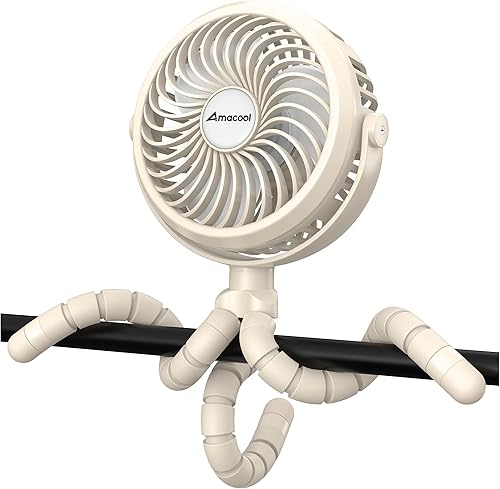 AMACOOL  Battery Operated Stroller Fan.