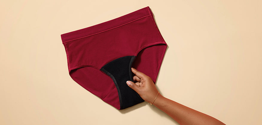Thinx All Day Everyday Comfort Brief Period Underwear.
