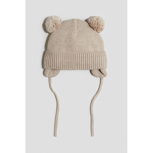 Fleece-lined Beanie with Earflaps.