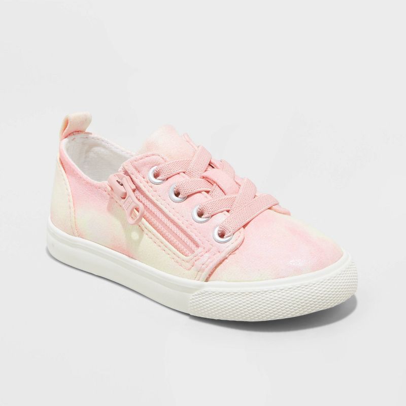Cat & Jack Toddler Luka Double Zipper Sneakers.