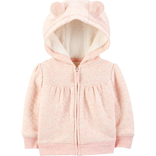 Simple Joys by Carter's Hooded Sweater with Sherpa Lining.