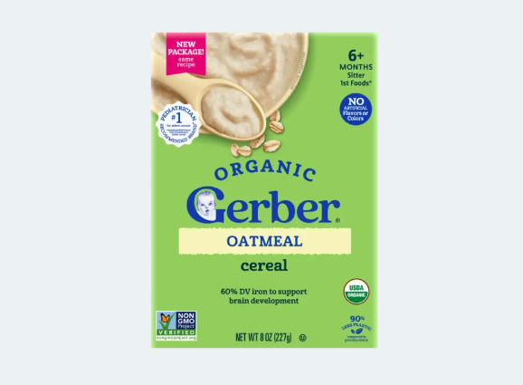  Organic Oatmeal Cereal - $3.99.