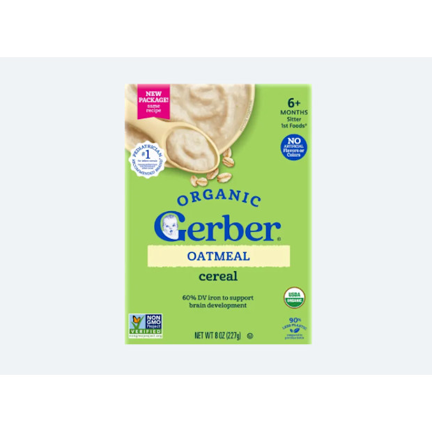 Organic Oatmeal Cereal - $3.99.
