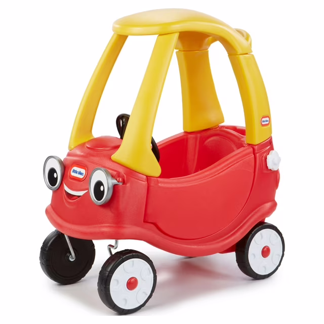 Little Tikes Cozy Coupe Ride-On Toy.