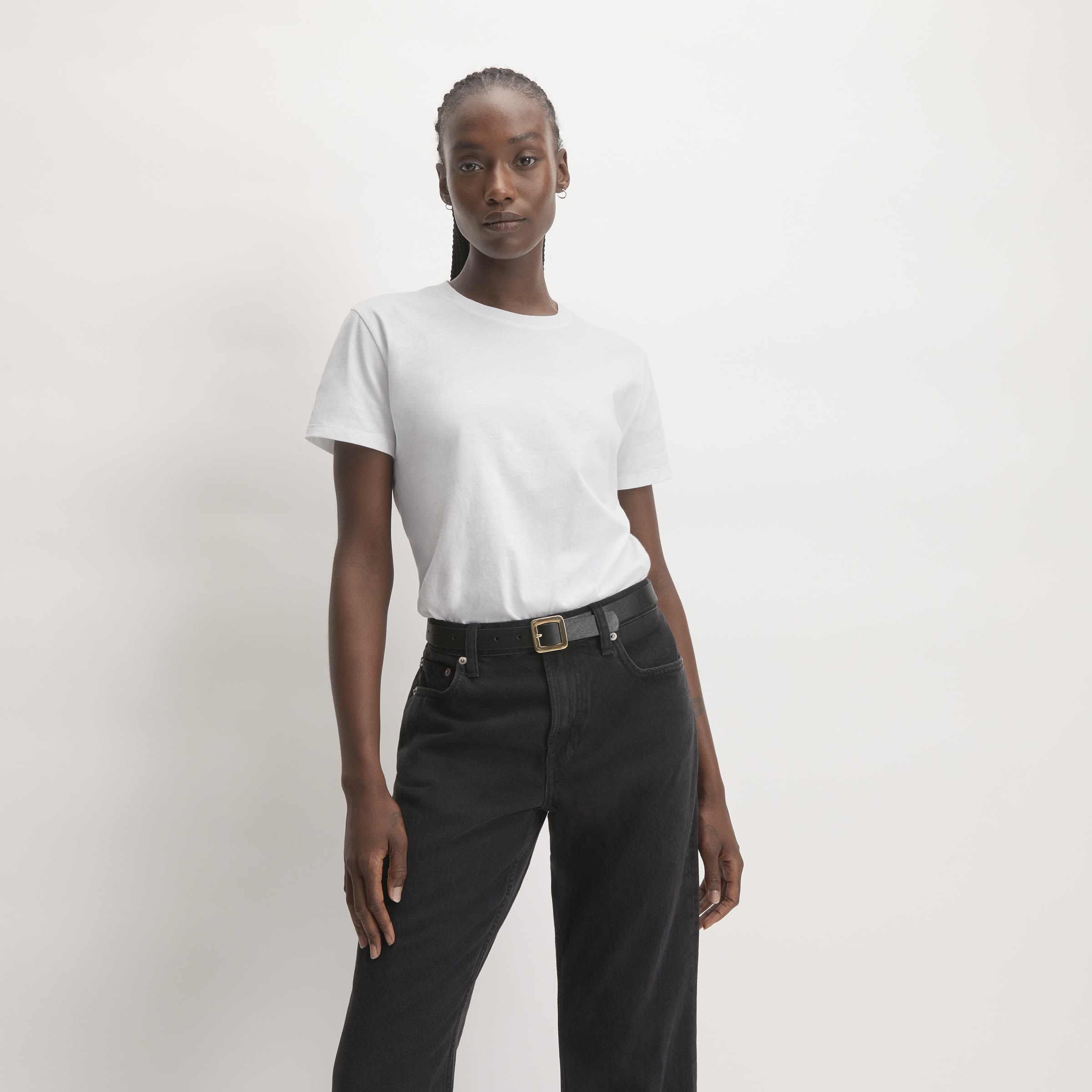 Everlane Organic Cotton Box-Cut Tee.