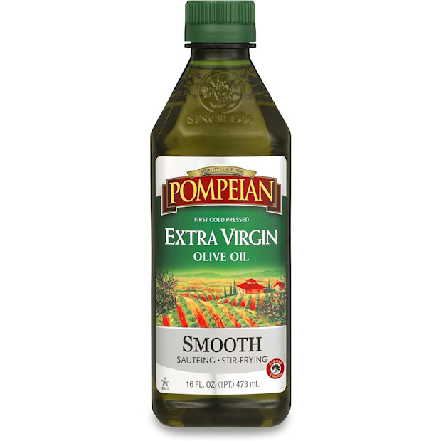 Pompeian Smooth Extra Virgin Olive Oil.