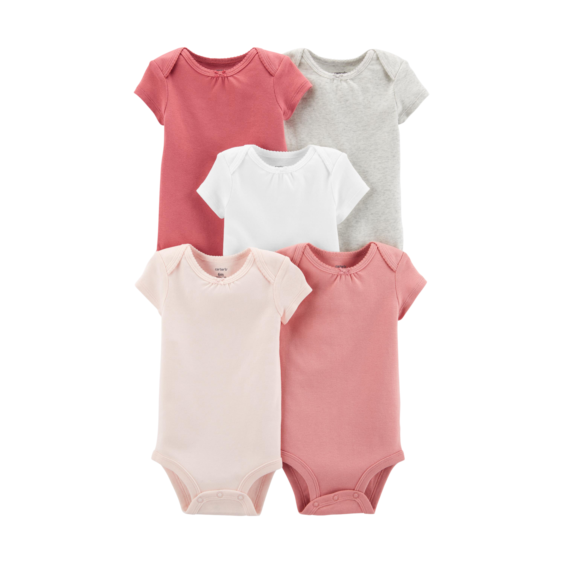Carter's baby-girls Multi-pk Bodysuits 126g330