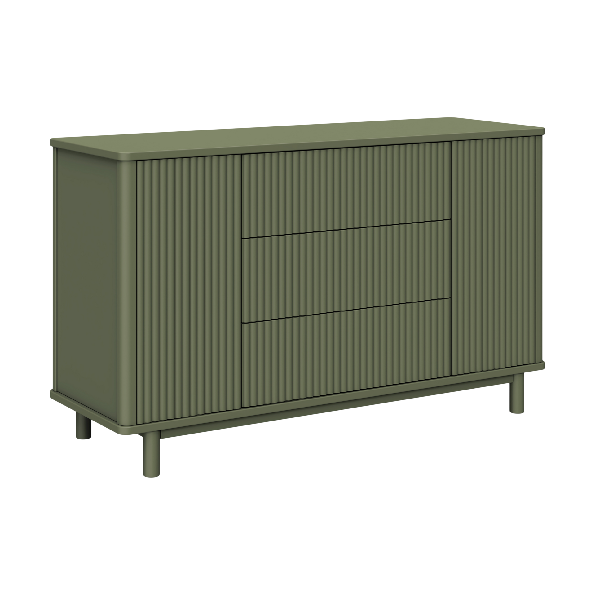 babyletto Pogo Tambour Assembled Dresser.