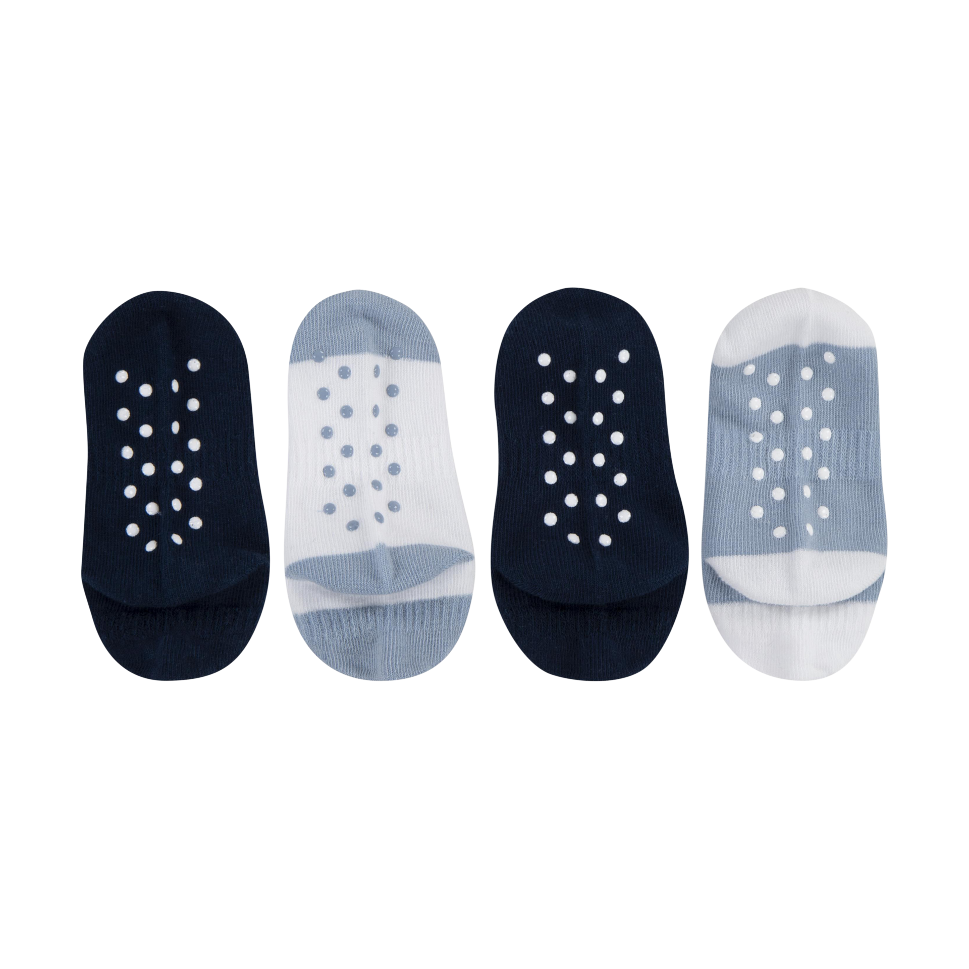 Huggies Gripper Socks (12 Pack) - Desert Sage/Blue, 0-6 M.