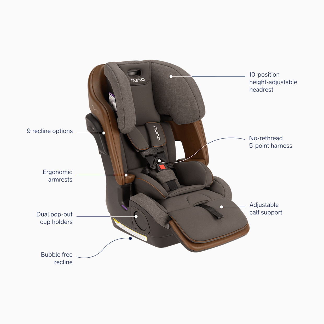 Nuna LUMN Car Seat - Granite.