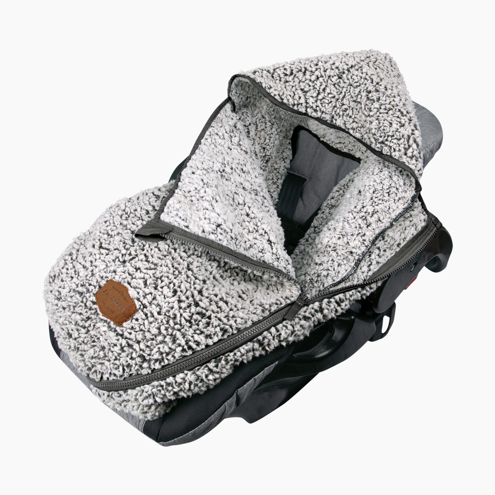 Jj cole bundle me 2024 car seat cover instructions