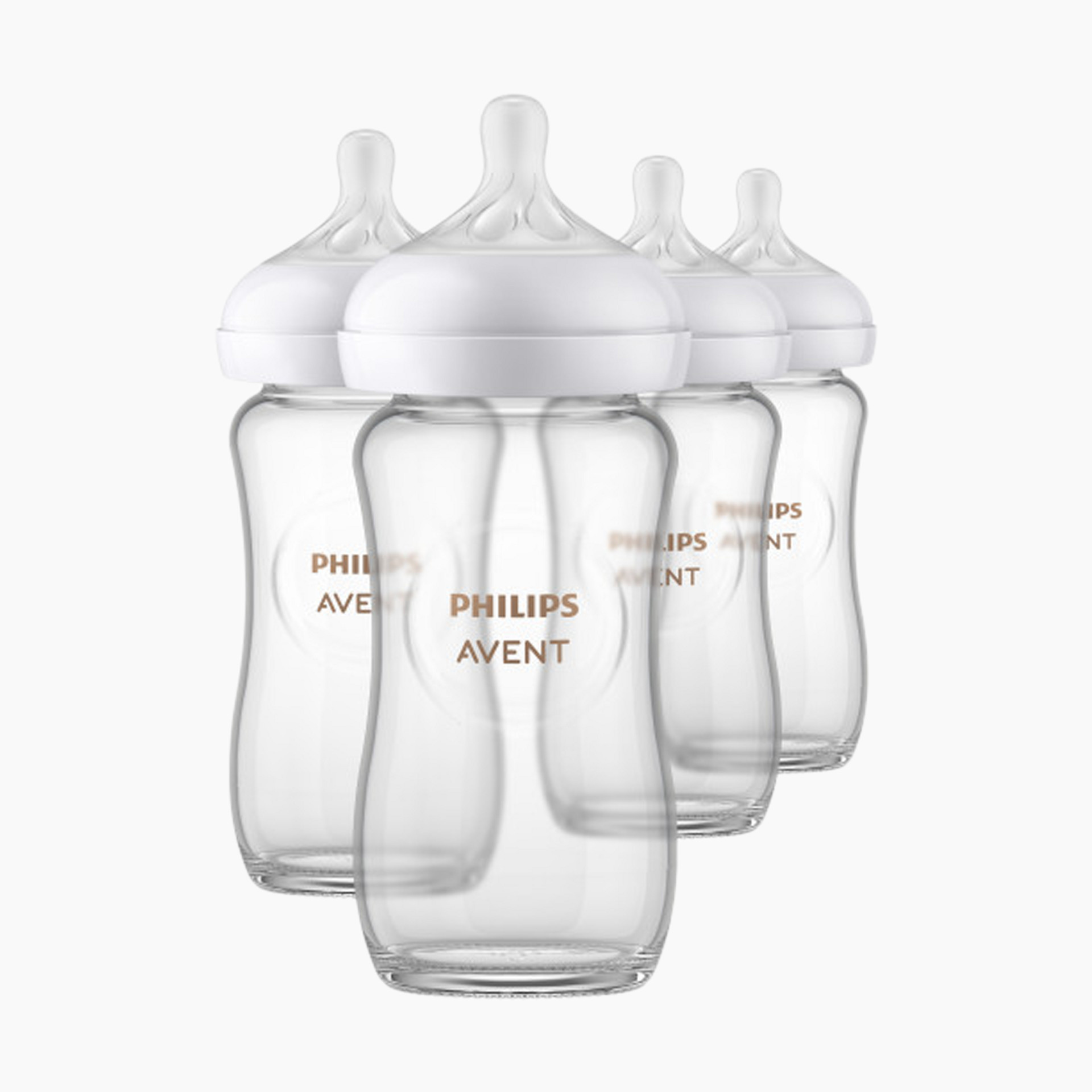 Philips Avent Glass Natural Baby Bottle with Natural Response
